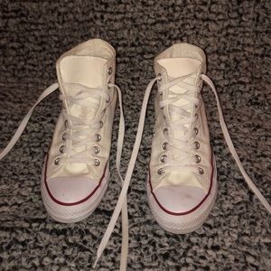white converse hightops